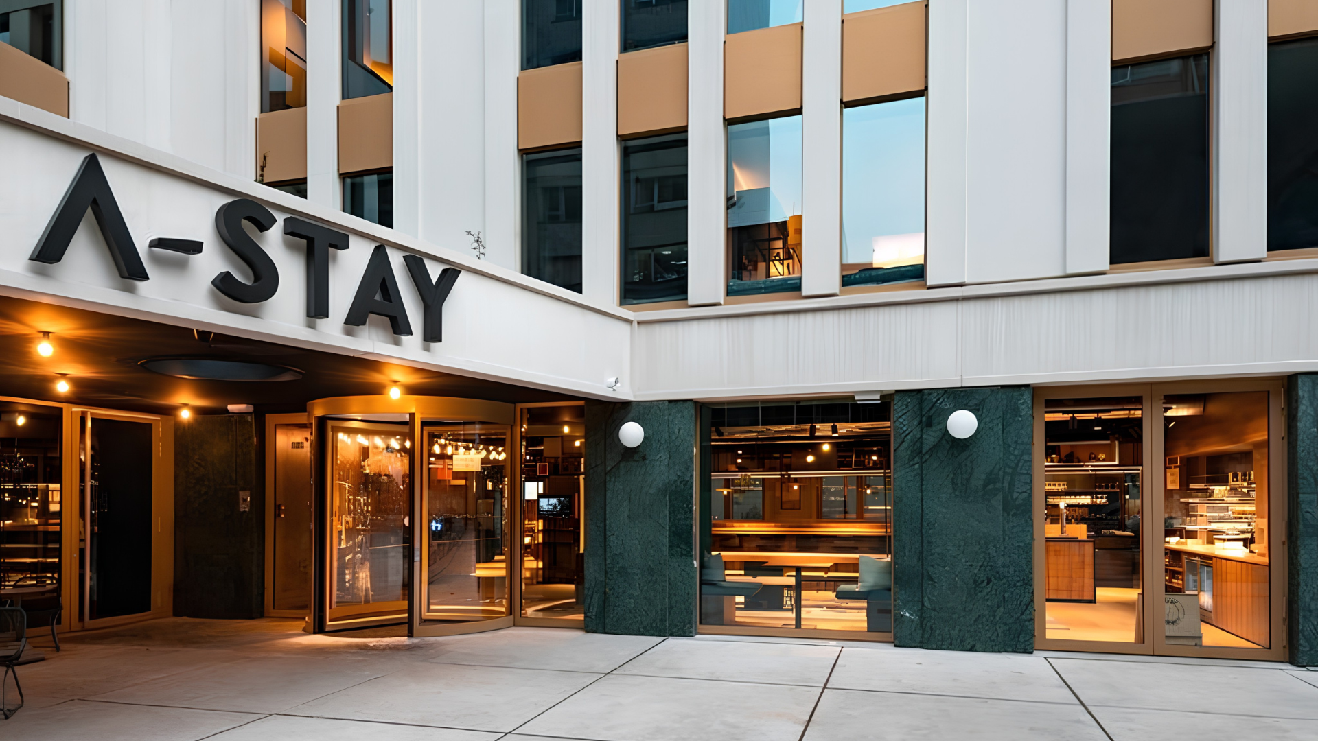 A-stay hotel front