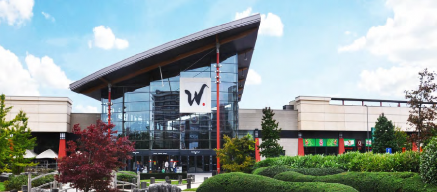 waasland shopping front view