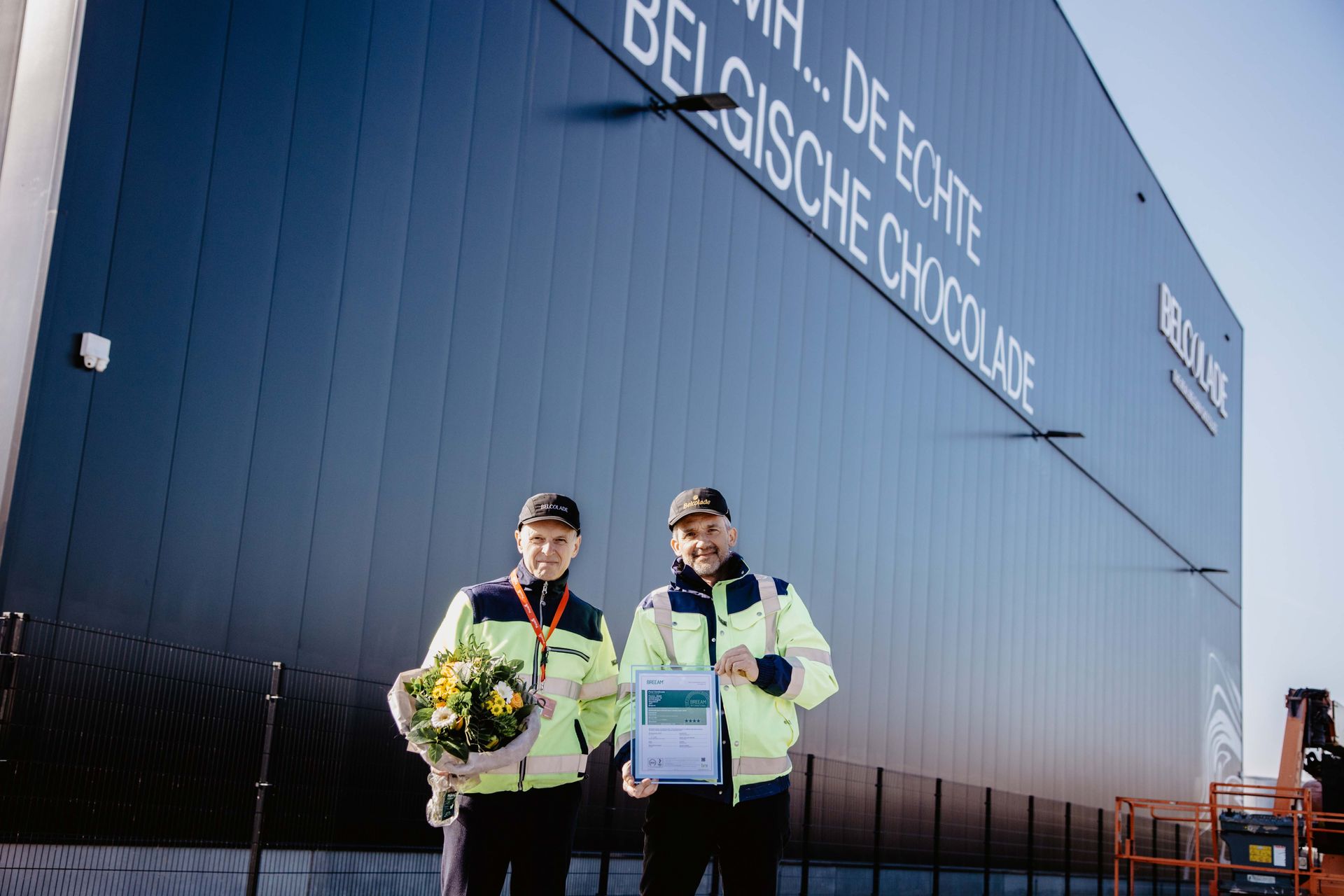 Puratos Breeam sustainable building front