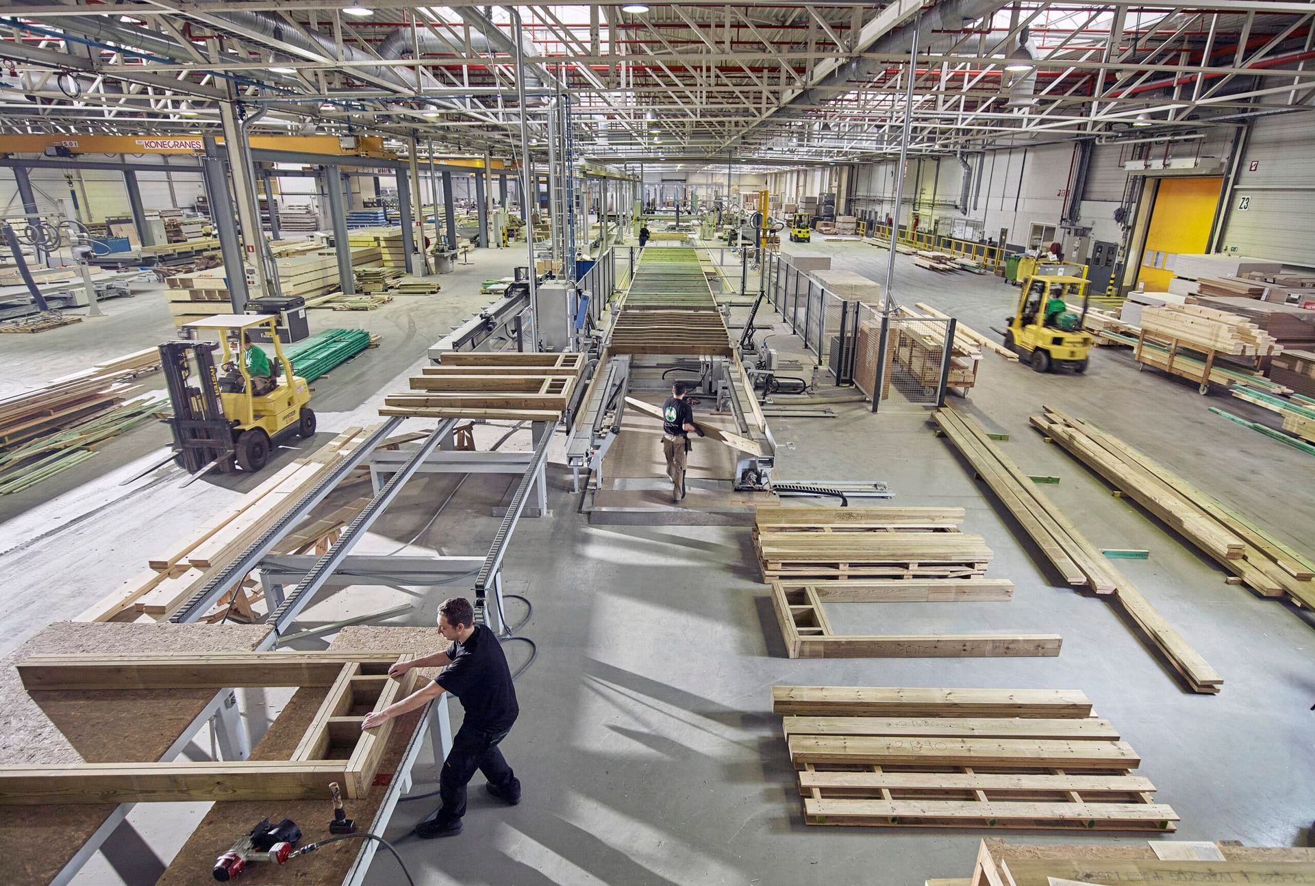 machiels warehouse timber construction