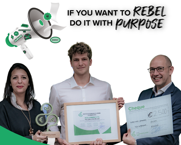 Winnaar van de Encon Sustainability Award 2022