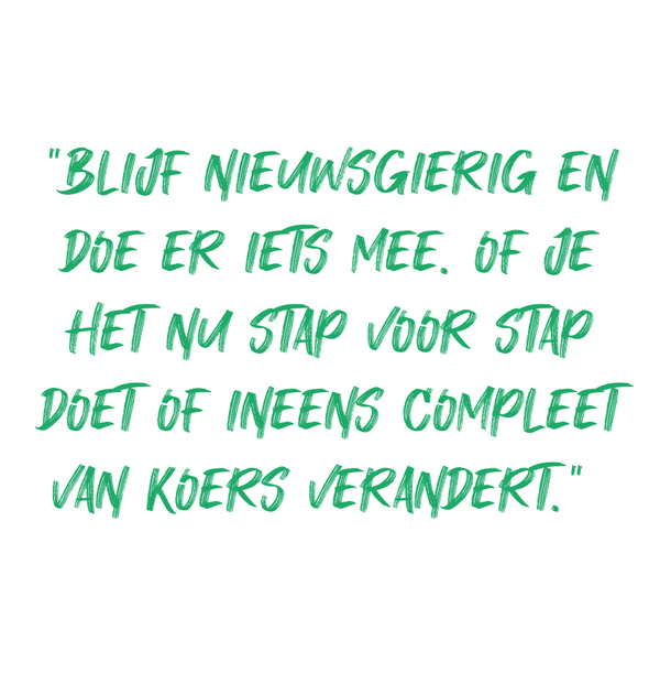De take-away van Ans