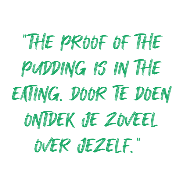 De take-away van Stijn